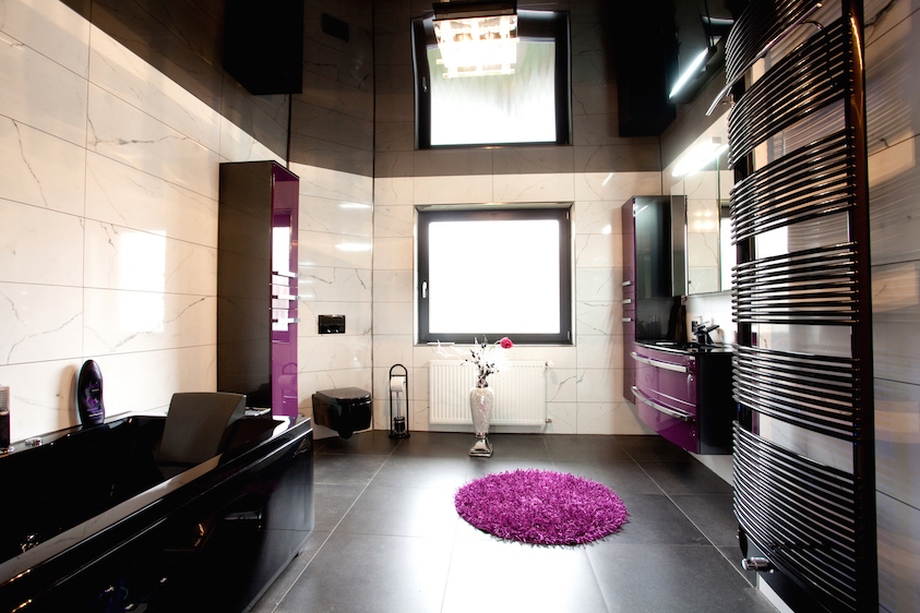 Fertige Spanndecke nach Montage – vorher-nachher